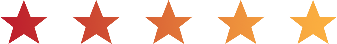 5 Stars - Podell Gradient Orange