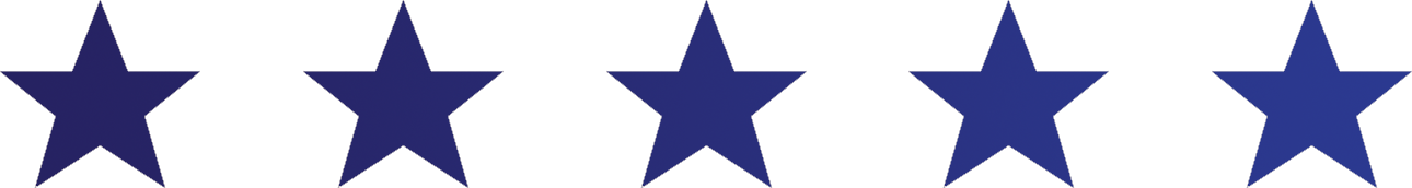 Podell Five Stars - Blue Gradient